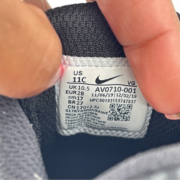 Nike Vapor Ultrafly 2 Keystone Kid’s Black AV0710-001 Baseball Cleats Size 11 - Picture 13 of 14